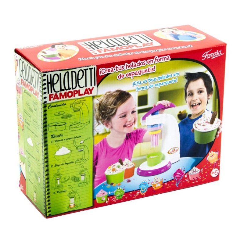 Distribuidor mayorista de Juego Comiditas Famoplay - Heladetti