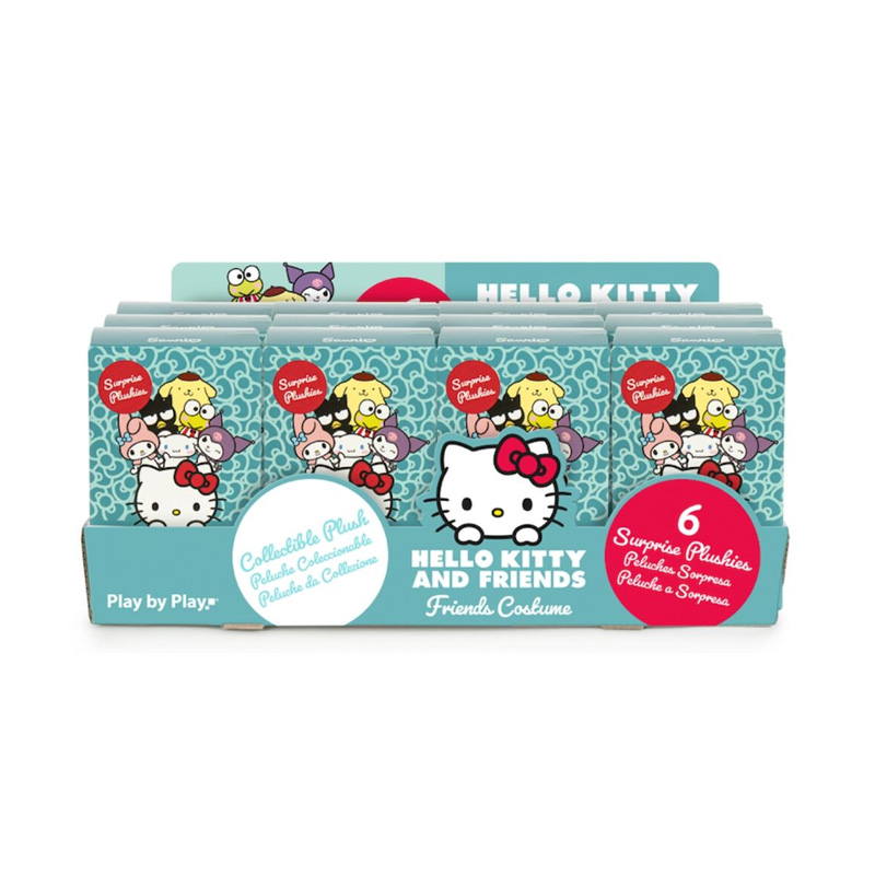 Expositor peluche sorpresa Costume Hello Kitty & Friends 10cm