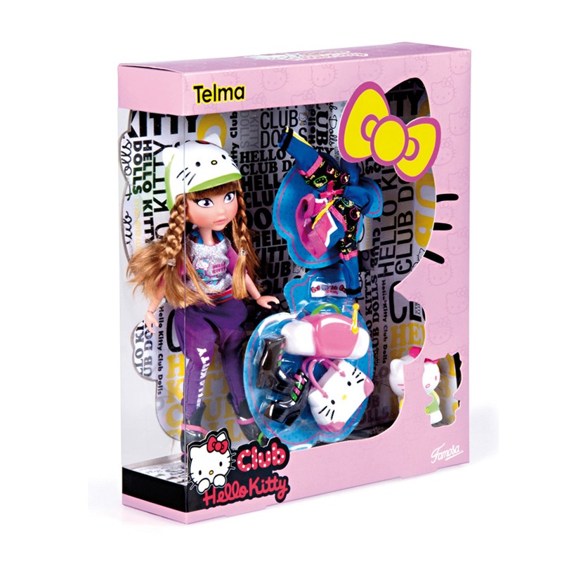 Distribuidor mayorista de Muñeca Hello Kitty Club Trousseau Sport - modelo Telma