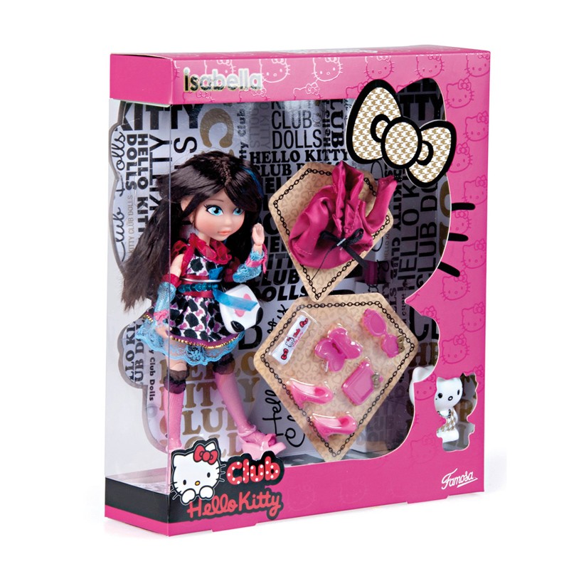 Distribuidor mayorista de Muñeca Hello Kitty Club Trousseau Fashion - modelo Isabella