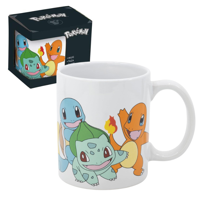 Taza cerámica 325ml 11oz Pokemon 4 Dancers Young Adult