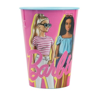 Vaso plástico 260ml Barbie
