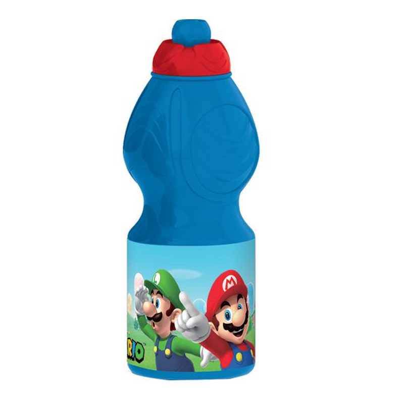 Botella sport pequeña 400ml Super Mario