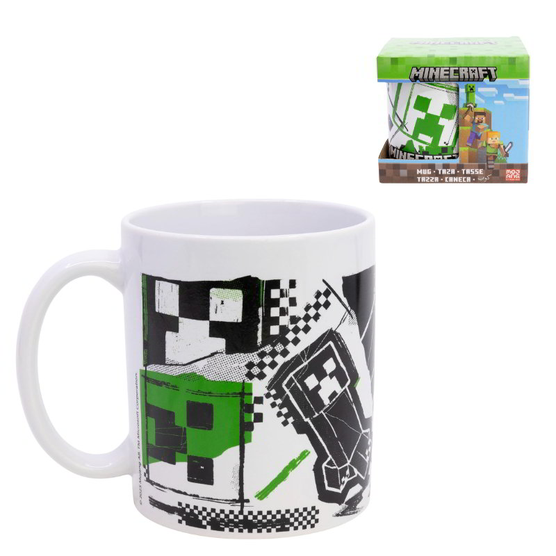 Taza cerámica 325ml 11oz Marvel Minecraft Iconicmono Young Adult