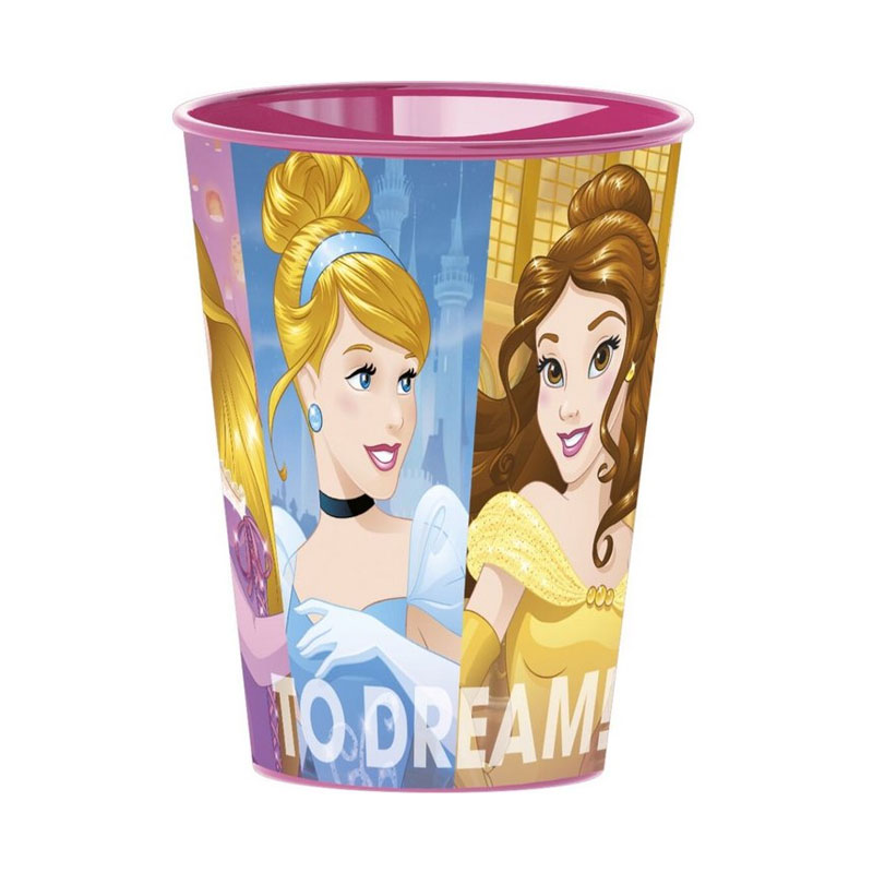 Distribuidor mayorista de Vaso plástico 260ml Princesas Disney