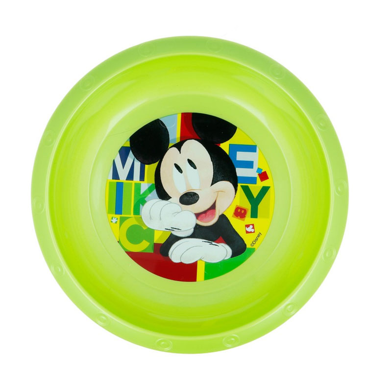 Cuenco plástico Mickey Mouse Happy