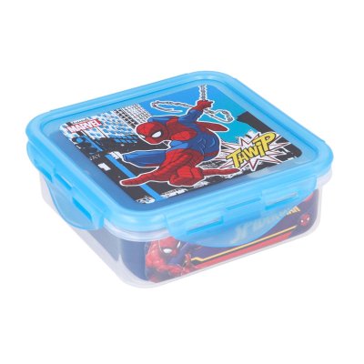 Wholesaler of Recipiente cuadrado 500ml Spiderman Marvel