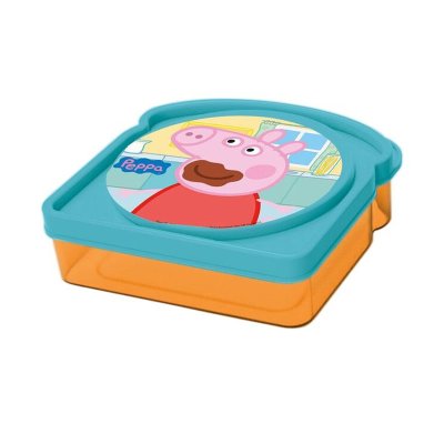 儿童四方形早餐盒：粉红猪小妹（Peppa Pig） 批发