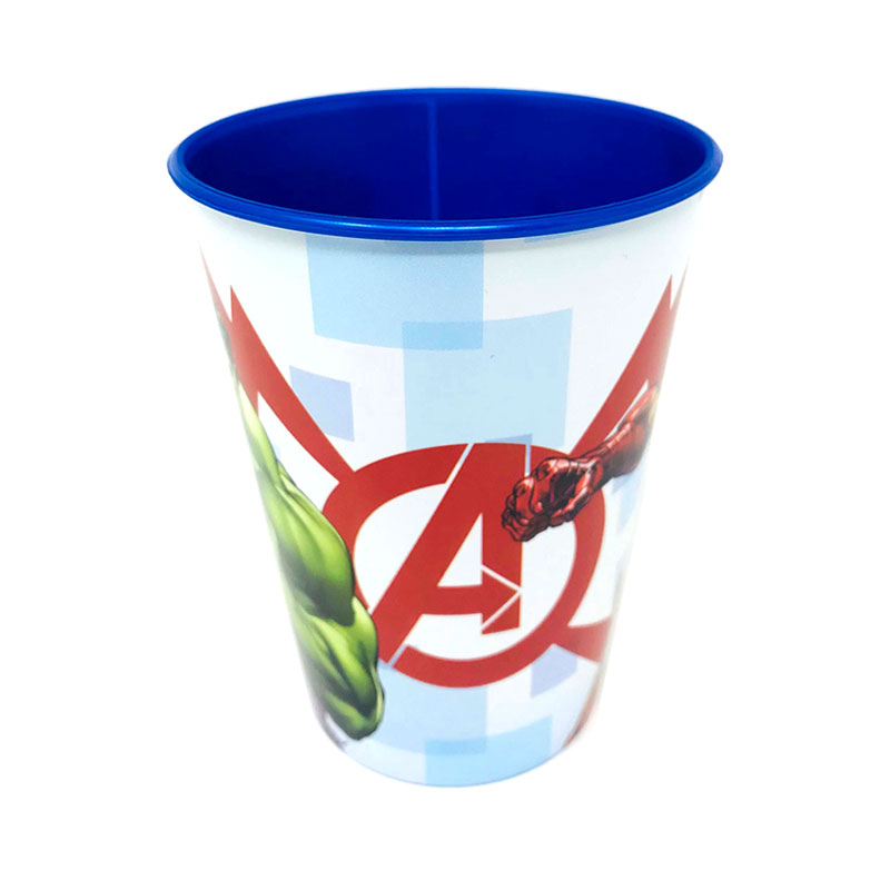 Vaso plástico 260ml Los Vengadores Hulk & Iron Man