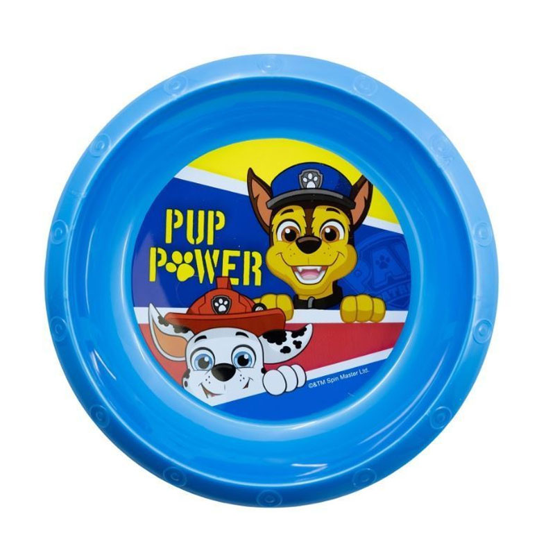 Cuenco plástico Paw Patrol Pup Power
