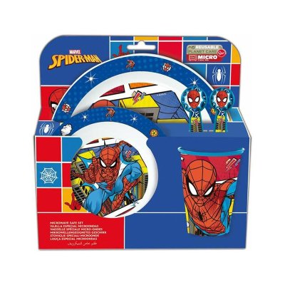 Set vajilla plástico Spiderman