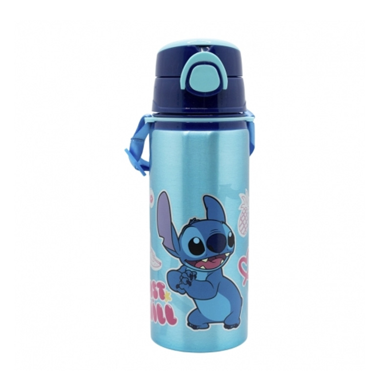 Botella robot pop up Stitch Disney 730ml