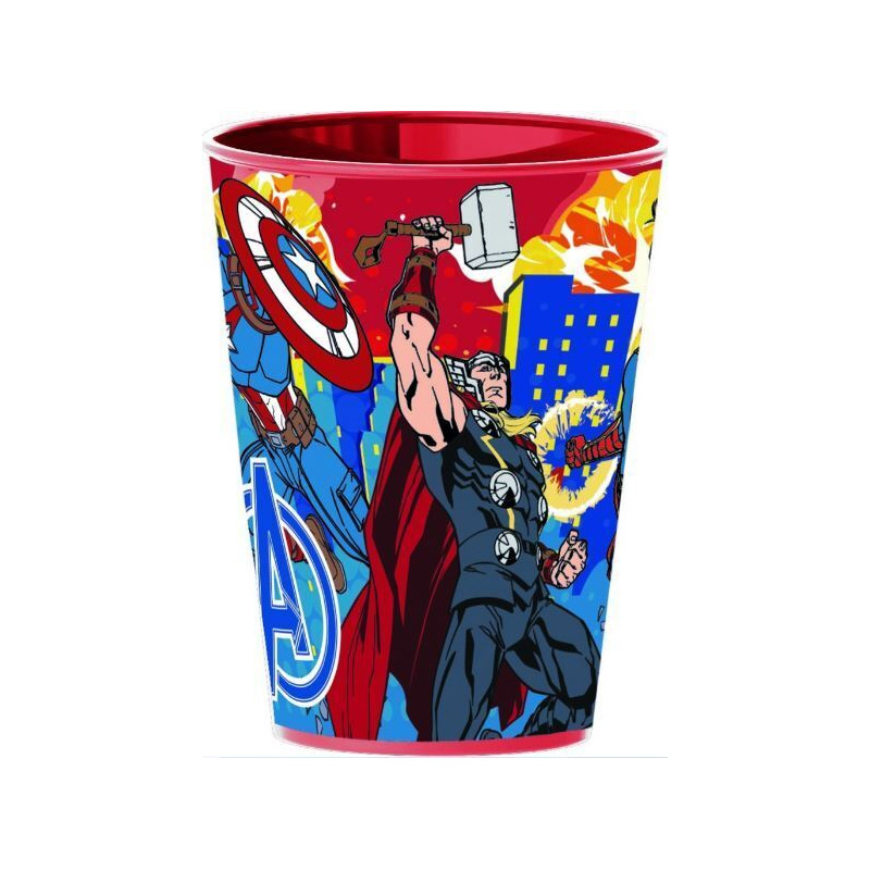 Vaso plástico 260ml Los Vengadores Bombers