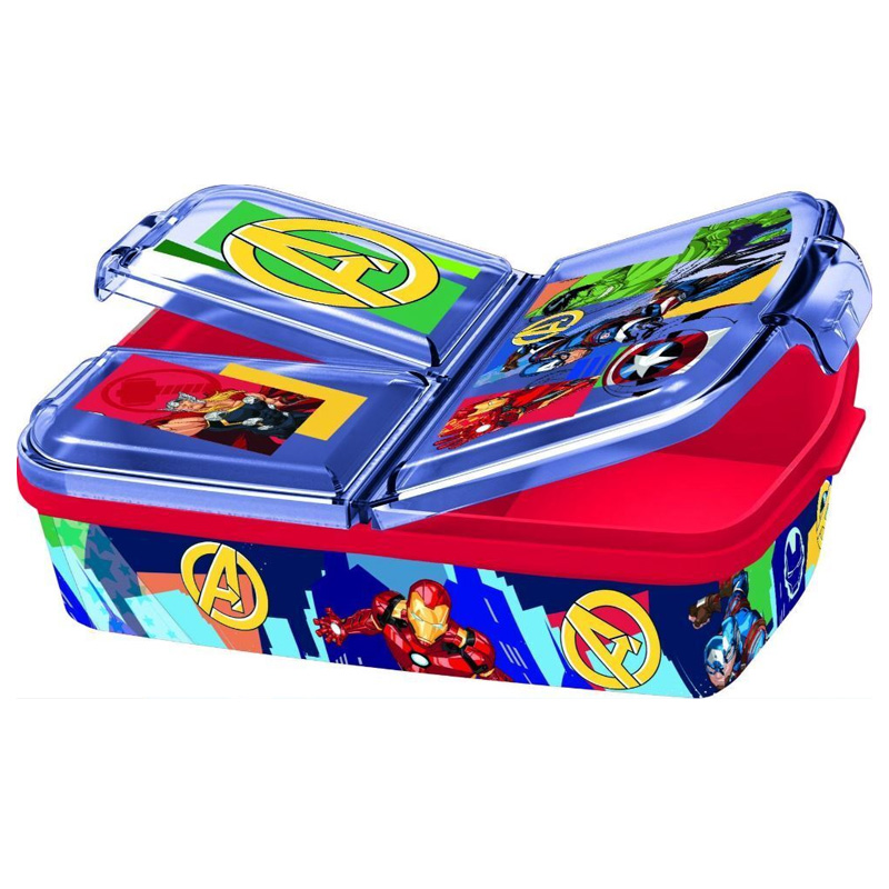 Sandwichera rectangular múltiple Avengers Seven Wonders Vengadores