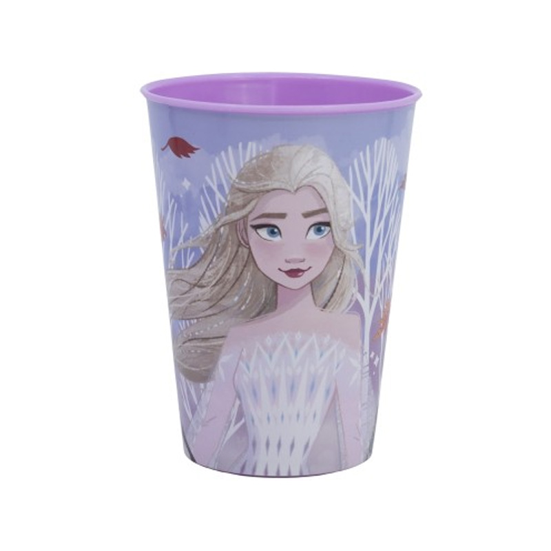 Vaso plástico 260ml Frozen Ana & Elsa Disney