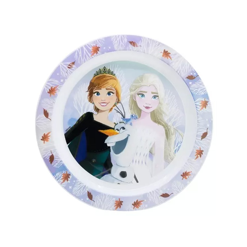 Plato plástico Ana & Elsa Frozen 22cm