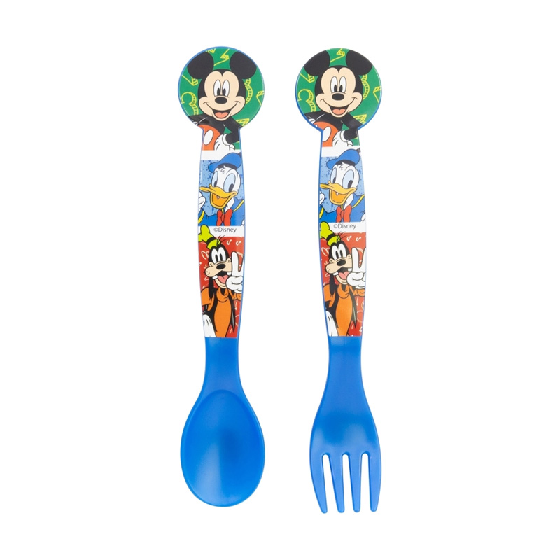 Set de cubiertos plástico Mickey and Friends Disney