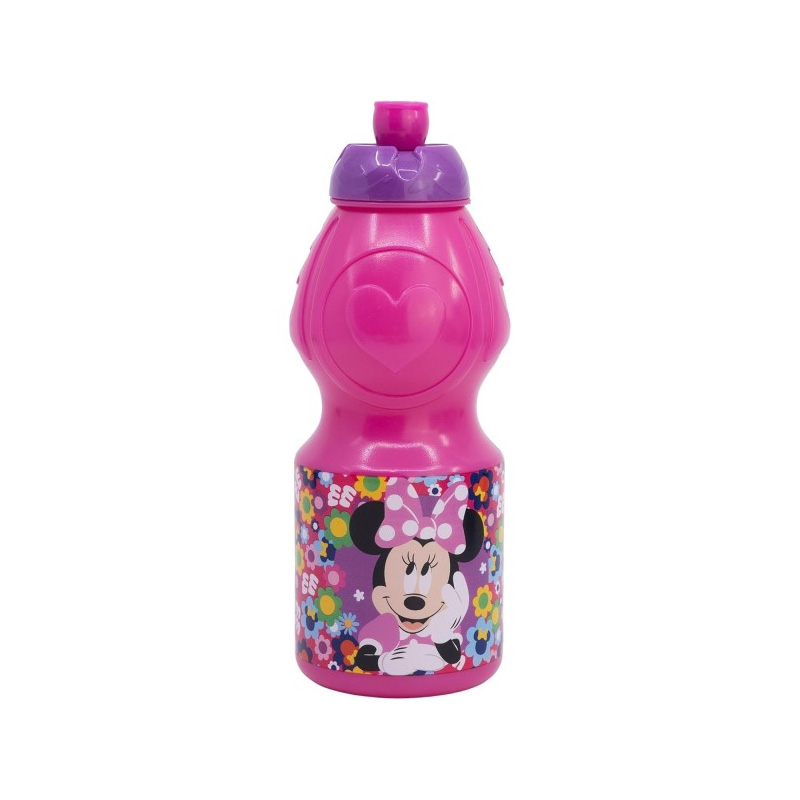 Botella sport pequeña 400ml Minnie Flower