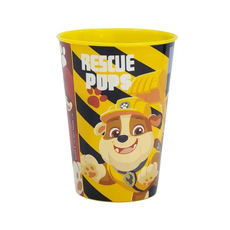 Vaso plástico 260ml Paw Patrol Boy Rescue Pups