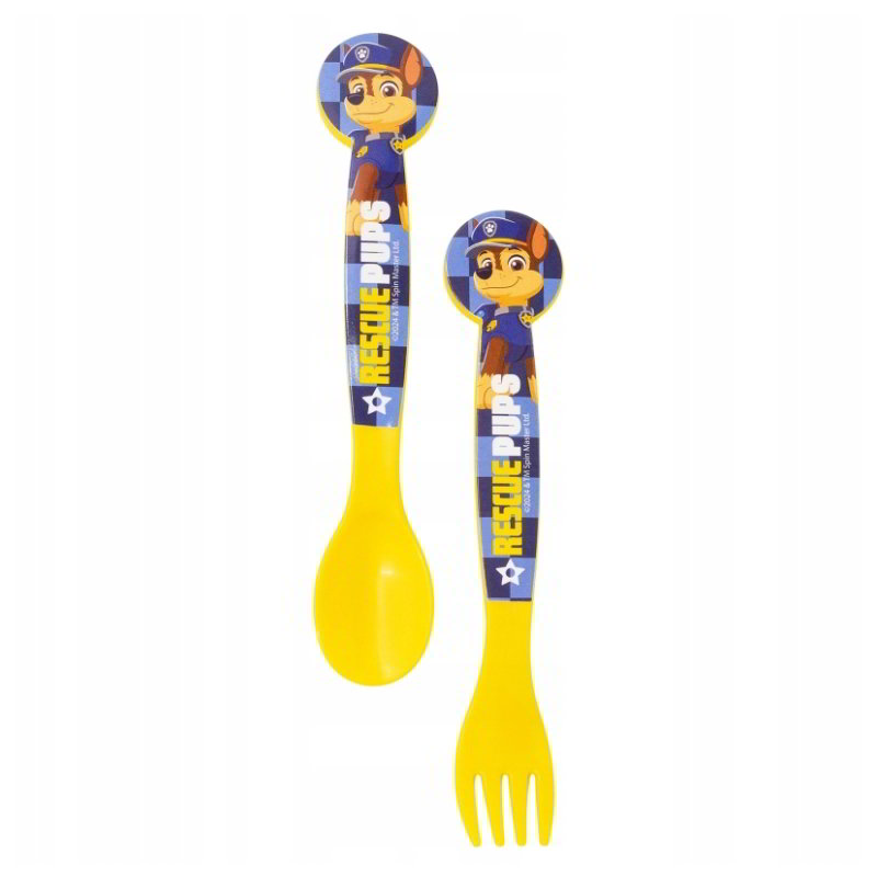 Set de cubiertos plástico Paw Patrol Rescue Pups