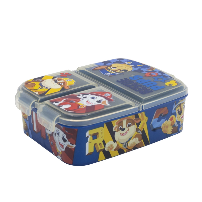 Sandwichera rectangular múltiple Paw Patrol Rescue