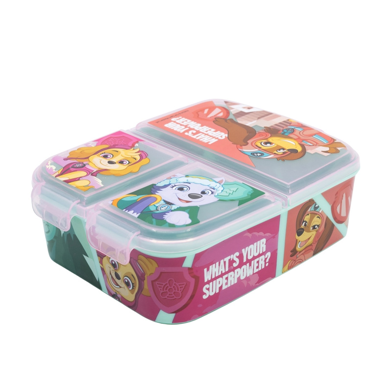 Sandwichera rectangular múltiple Paw Patrol Girl Superpowers