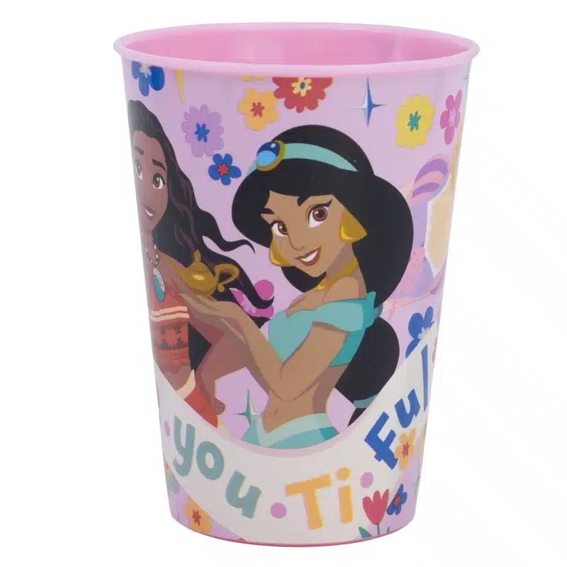 Vaso plástico 260ml Princesas Disney Be Youtiful