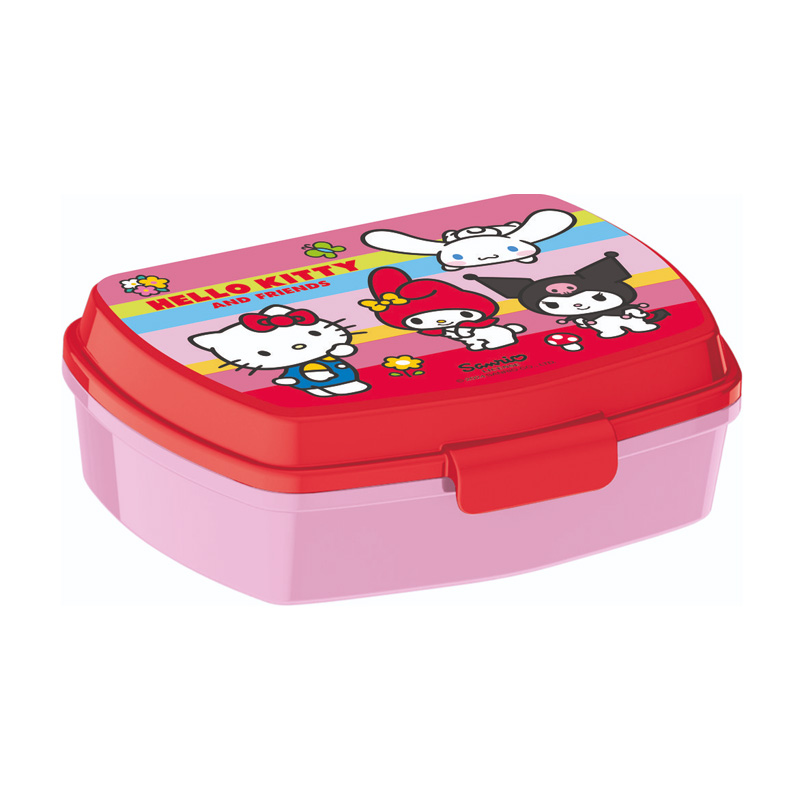 Sandwichera rectangular Hello Kitty and Friends