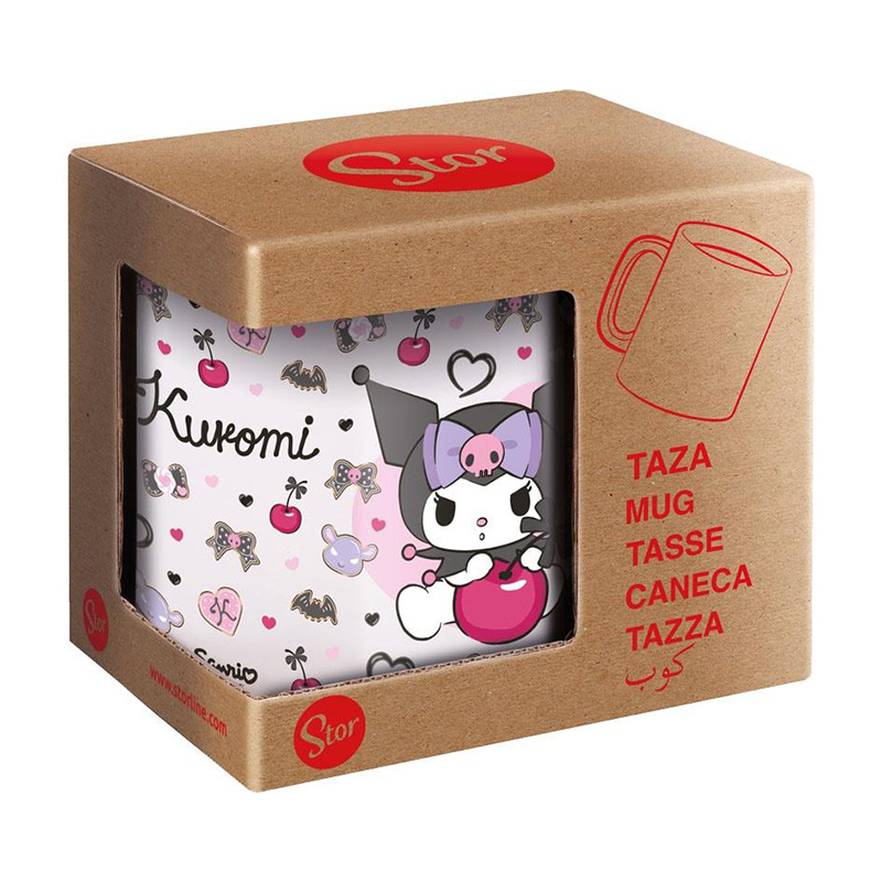 Distribuidor mayorista de Taza cerámica Kuromi Hello Kitty 325ml 11oz