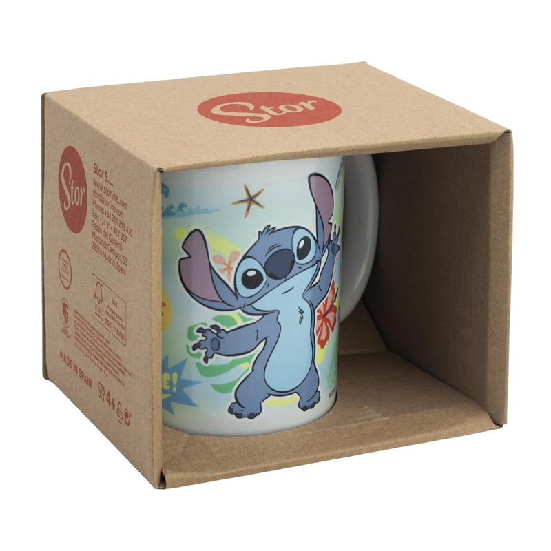 Taza cerámica 325ml 11oz Stitch Seaworld