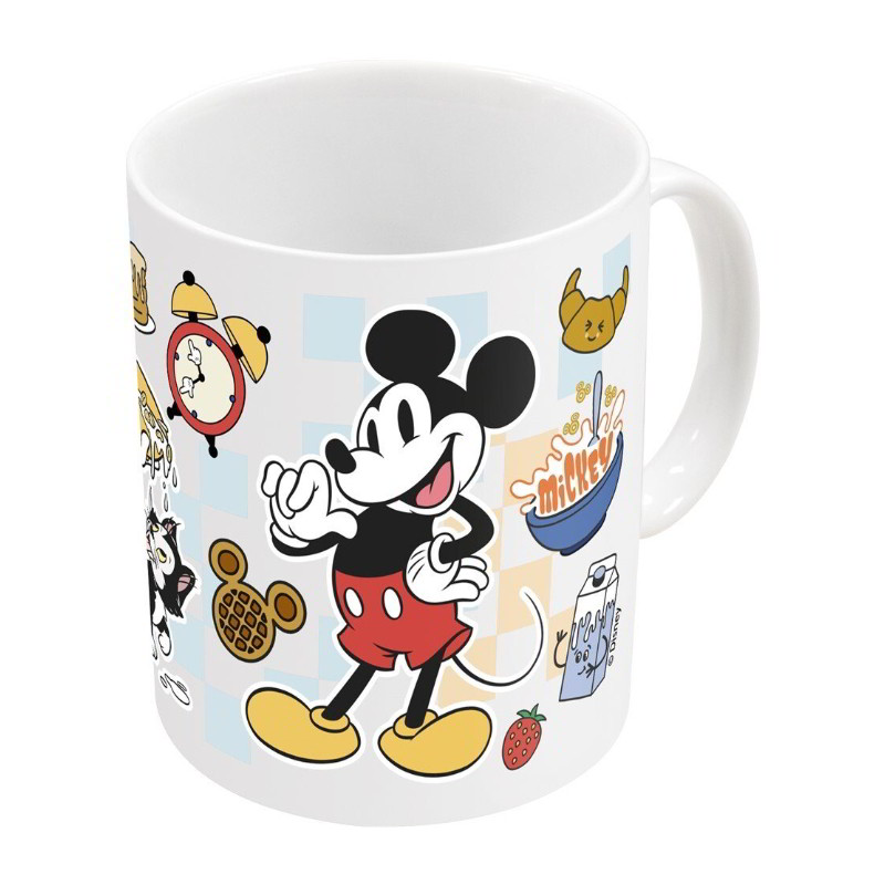 Taza cerámica Mickey Minnie Breakfast 325ml 11oz