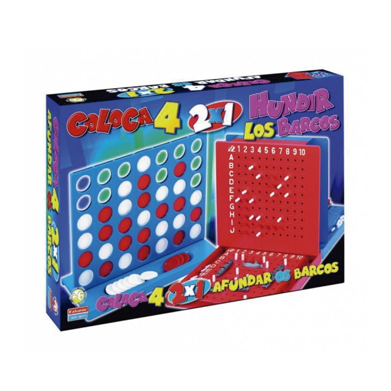 Distribuidor mayorista de Juego Coloca 4 + Hundir los barcos