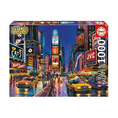 Distribuidor mayorista de Puzzle Times Square Nueva York Neon 1000pzs
