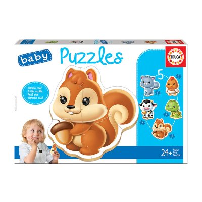 Baby Puzzle Animales 5x2/5pzs 批发
