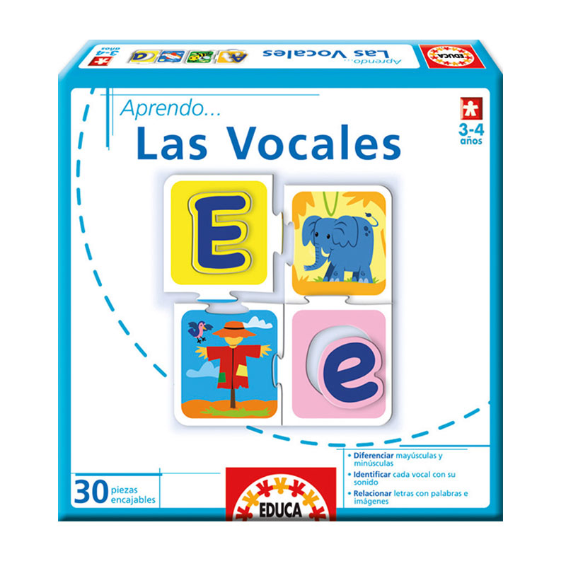 Distribuidor mayorista de Puzzle Aprendo...Las Vocales 30pzs