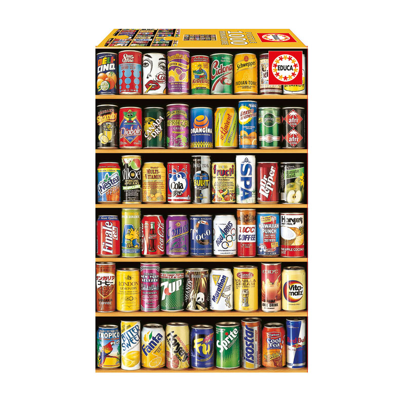 Distribuidor mayorista de Puzzle Latas "Miniature" 1000pzs