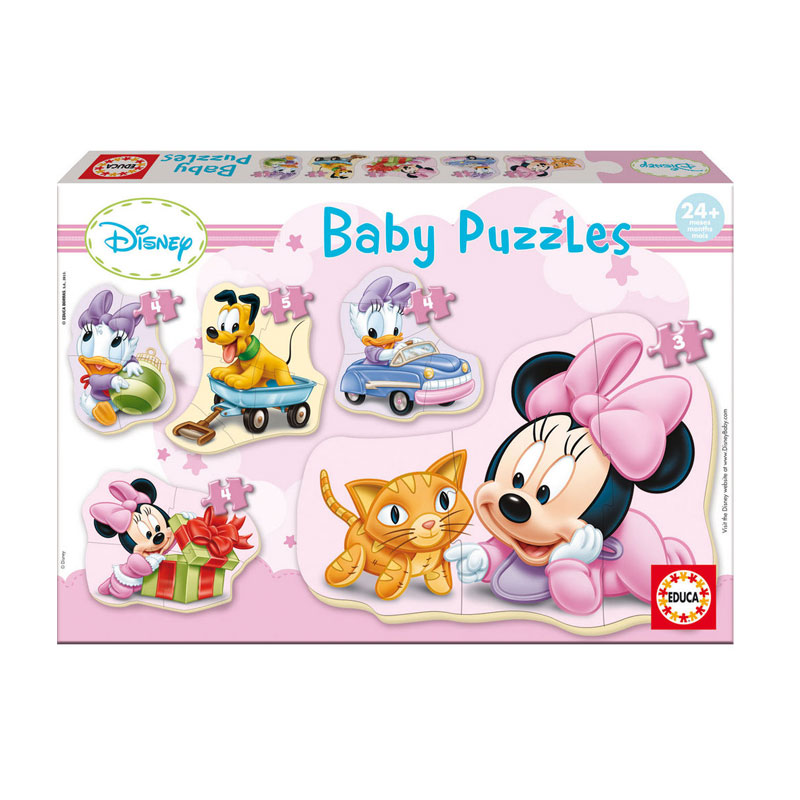 Distribuidor mayorista de Baby Puzzle Minnie 3 4 5 pzs