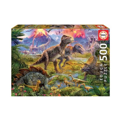 Puzzle Encuentro De Dinosaurios 500 pzs 批发