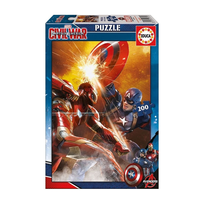 Distribuidor mayorista de Puzzle Capitan America Civil War 200 pzs