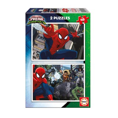 Distribuidor mayorista de Puzzle Spiderman 2x48 pzs