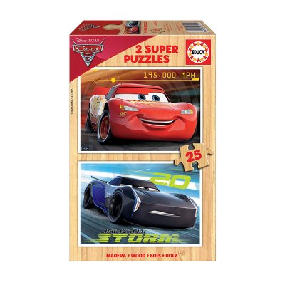 Distribuidor mayorista de Puzzles Cars 3 Disney 2x25pz