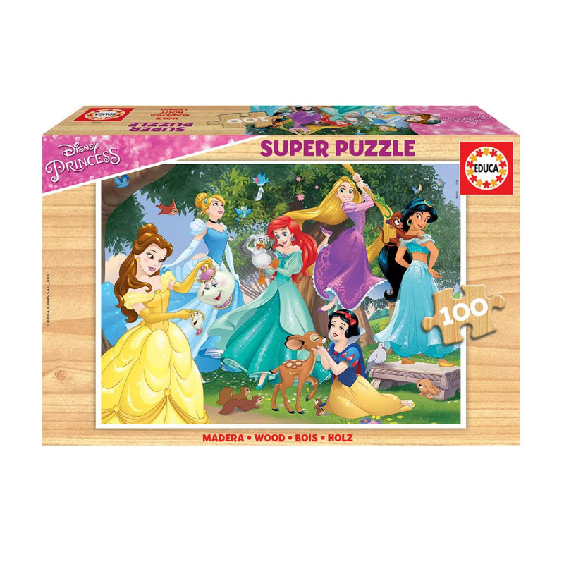 Distribuidor mayorista de Puzzles Princesas Disney 100pzs