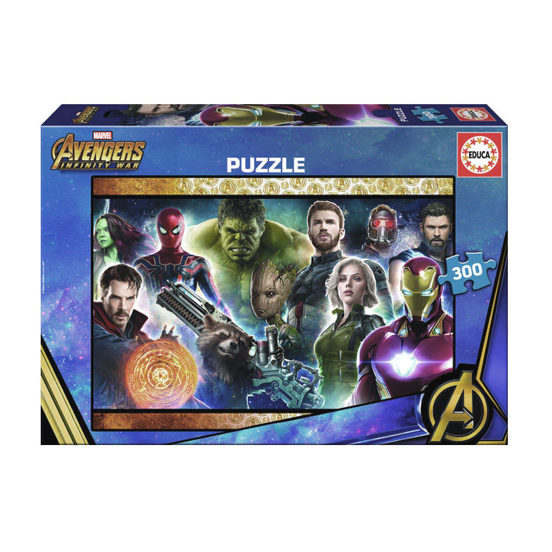 Distribuidor mayorista de Puzzle Los Vengadores Infinity War 300pzs