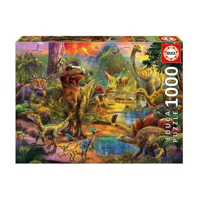 Puzzle Tierra de dinosaurios 1000pzs