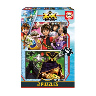 Distribuidor mayorista de Puzzles Zak Storm 2x48pzs