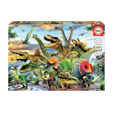 Puzzle Dinosaurios 500pzs