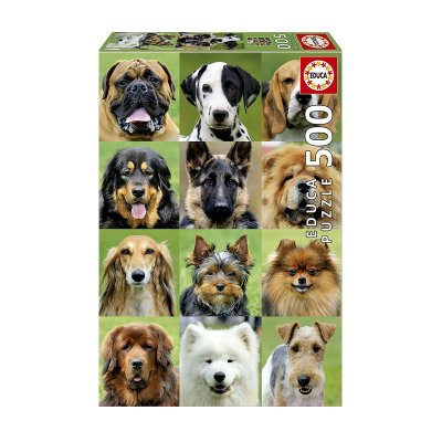 Wholesaler of Puzzle Collage de perros 500pzs