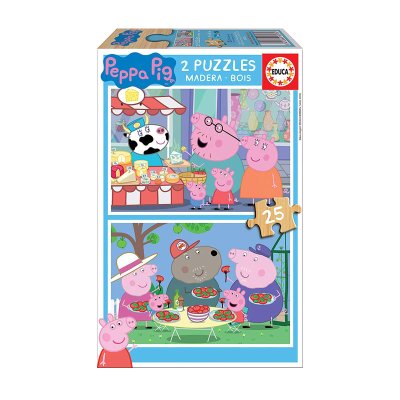 Wholesaler of Puzzles Peppa Pig 2x25pzs