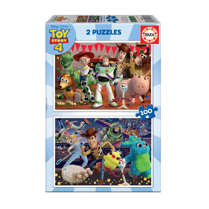 Puzzles Toy Story 4 2x100pzs