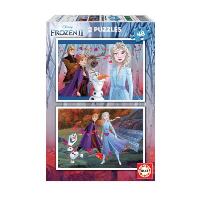 Wholesaler of Puzzles Frozen 2 2x48pzs